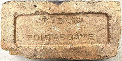 
'W. B. Co Pontardawe', a bit of a mystery, possibly from Ynysmeudwy brickworks, © Wyndham Hopkins